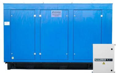 ТСС АД-550С-Т400-2РПМ17 в погодозащитном кожухе с АВР