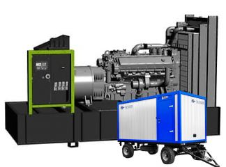Дизельный генератор Pramac GSW 760 M 480V