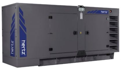Дизельный генератор Hertz HG 415 BC в кожухе с АВР
